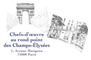 Chefs-d’oeuvre au rond point des Champs-Élysées